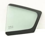 Driver Left Side Rear Vent Window Vent Glass Compatible with Kia Forte 4-Dr Sedan 2014-2018 Models