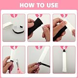 ASTER 24 szt. taśma do rakiety tenisowej przycięta i sucha w dotyku uchwyt tenisowy do badmintona do antypoślizgowej super chłonnej