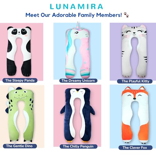 LUNAMIRA Penguin Kids Body Pillow - 47