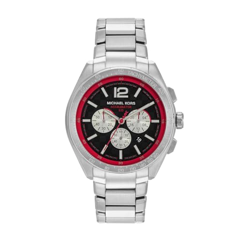 Image of Michael Kors Accelerator 2.0 Silver Watch MK9176