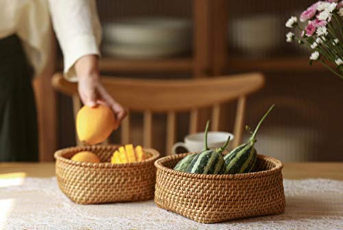 LQINGBZ 丸形収納バスケットサムネイル6