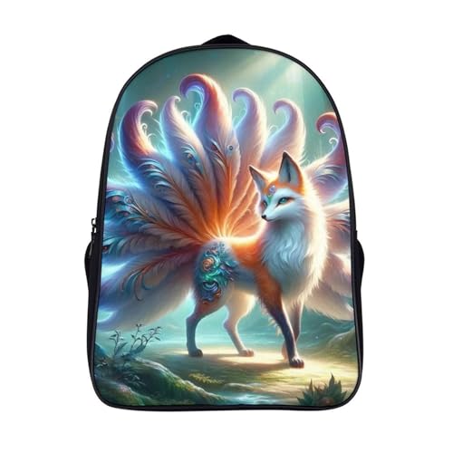 Sac à dos enfant renard 3D léger avec bretelles rembourrées ergonomiques