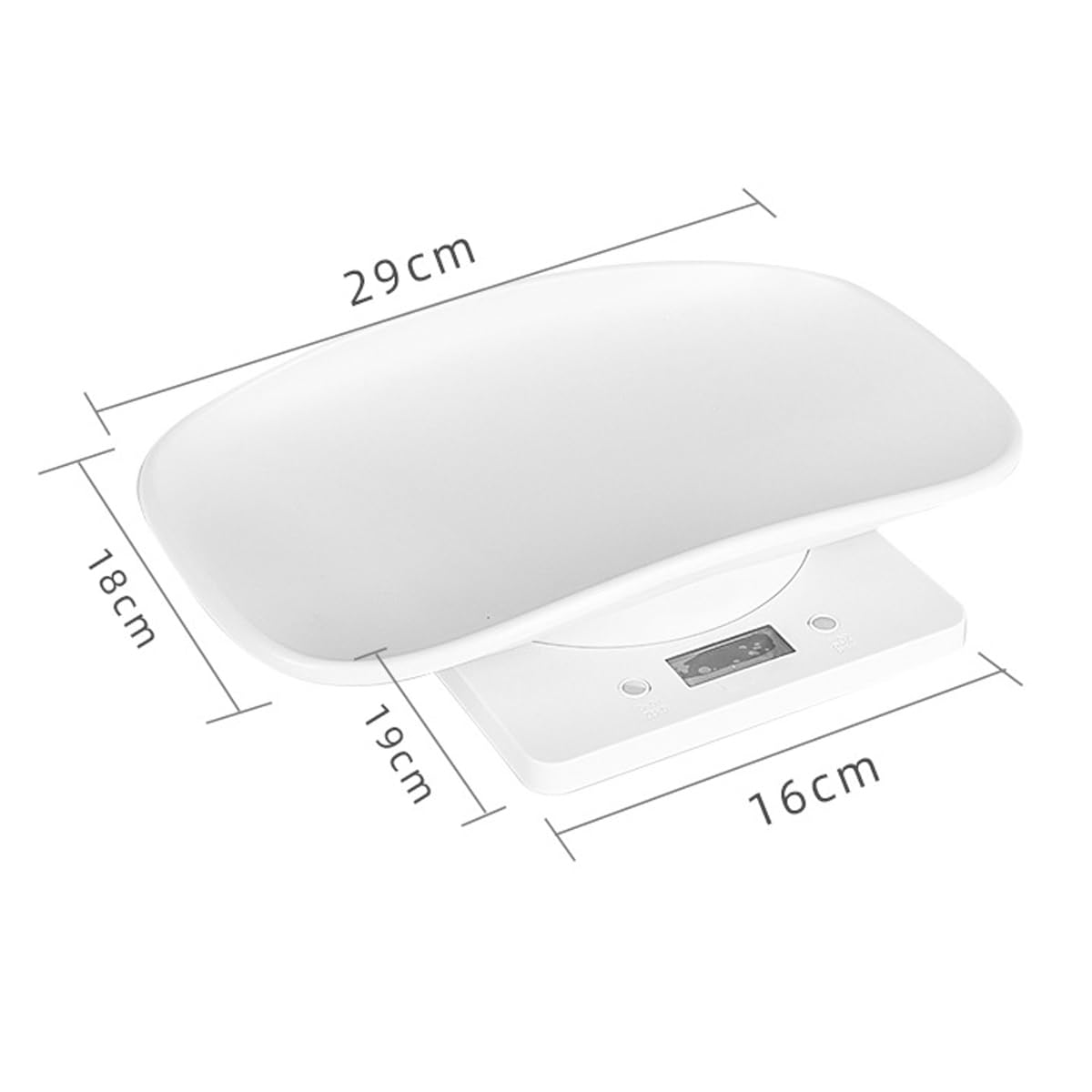 Bilancia Digitale per Animali Domestici Bilancia per Gatti Piccola Bilancia per Il Peso Fino a 10 kg Bilancia Elettronica LCD per misurare Mini Animali Bilancia da Cucina per Alimenti