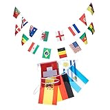 Internationale flaggen: können an wänden, fenstern, ästen, türen und anderen orten aufgehängt werden, als bar-dekoration