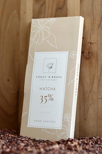 CHOCS 'N BOXES White Chocolate Matcha [85g]