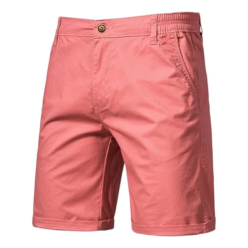 Pantalones cortos chinos de playa y paseos veraniegos en algodon transpirable
