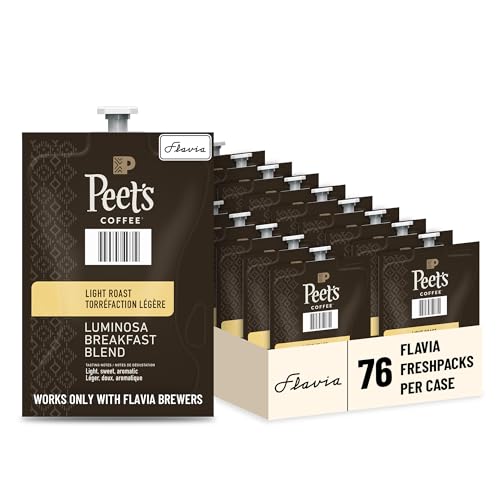 FLAVIA PEET'S COFFEE, Colombia Luminosa, 20-Count Fresh Packs (Pack of 4)