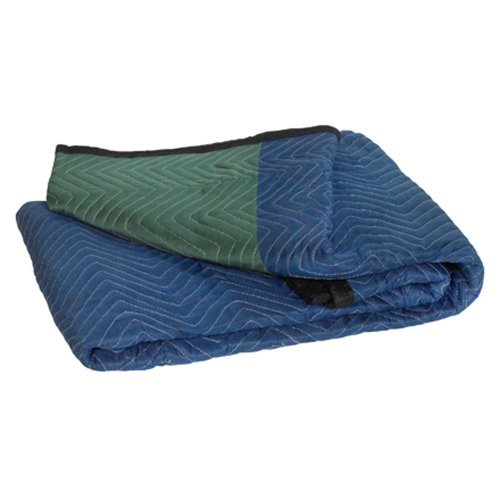 Best Cyber Monday 🔥 Aviditi MB7280D Deluxe Moving Blanket, 72" Length x 80" Width, Blue (Bundle of 625)