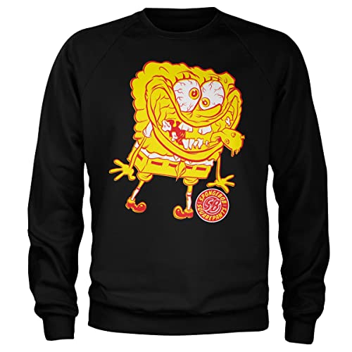 Sweat-Shirt Spongebob Officiel pull original coton imprimé weird