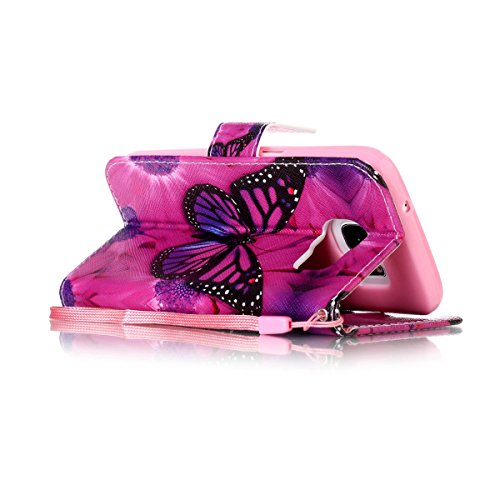 Etsue Custodia per Samsung Galaxy S7 in Pelle con