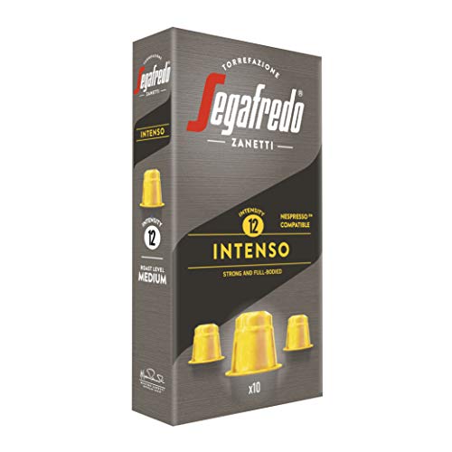 Segafredo Espresso Per Te, Nespresso Compatible Capsules, Intenso, 51 gm