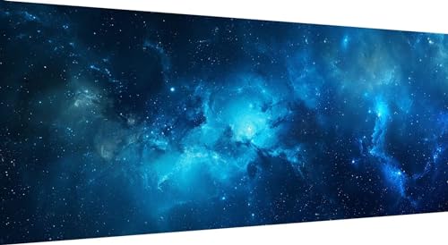 Peinture Diamant Adulte Anti-Stress : Kit Complet Ciel Étoilé Panoramique 125x50 cm