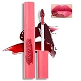 Charm Kiss Peel Off Lip Liner Tattoo Stain，Color Peel Off Mask Lip Gloss，Peel-Off Liquid Lipstick Waterproof Long-lasting，Matte Natural Mist Lip Tinted，Non-Stick & Waterproof Formula，Transfer-proof -  Han0
