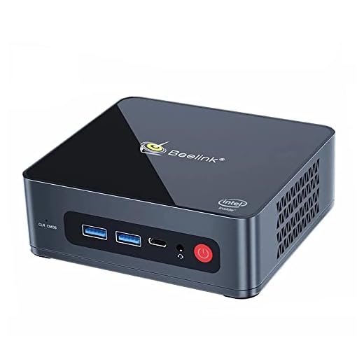 Mini Pc Beelink U59 500gb Ssd 8gb Ram Processador Intel Celeron N5105 Sistema Operacional Windows 11 Pro Conectividade Sem Fio Wi-Fi e Bluetooth 4.0 Porta Hdmi Suporta Resolução 4k Design Compacto e Leve para Mesa ou Escritório / No Brasil
