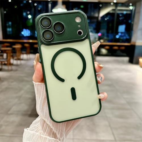 Coque de protection magnétique iPhone Air antichoc translucide et chargeur sans fil