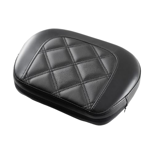 Soutien dossier passager ergonomique en cuir pour moto Touring CVO et Street Bob