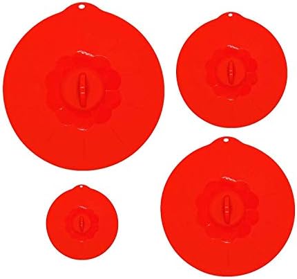 Couvercles Extensibles En Silicone Réutilisables Couvercles Silicone Retoo Lot 6 - Élastiques Réutilisables - Pour Bols Et Casseroles - Lavables Accessoire Cuisine écologique