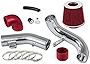 R&L racing Red Cold Air Intake Kit + Filter For 05-10 Cobalt 2.2L L4 / 05-08 Cobalt SS 2.4L L4