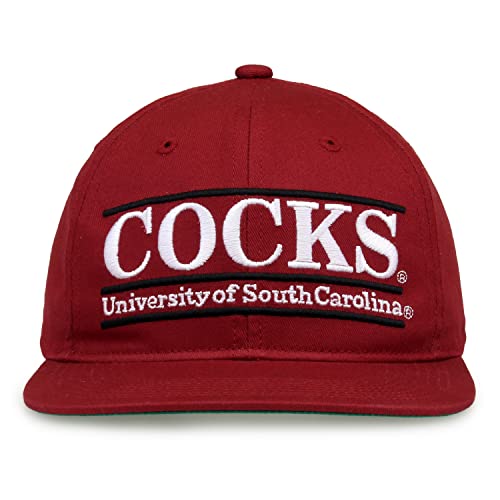 The Game NCAA South Carolina Gamecocks, Unisex Retro Bar Design Hat, Adjustable, One Size