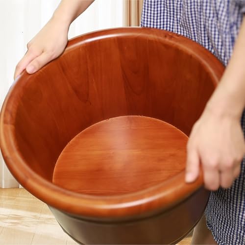 Spa de pies de madera para uso doméstico 41x31x26 cm miniatura 3