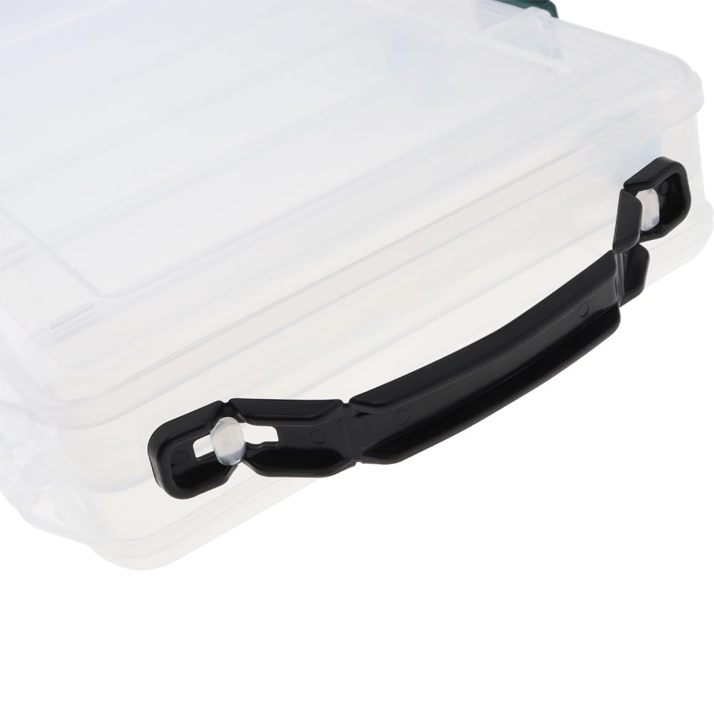 OriGlam Double Sided Fishing Lures Box, Transparent Visible Fishing Lure Bait - Image 4