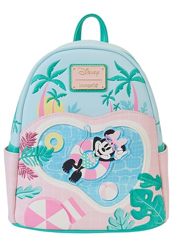 Loungefly Disney Minnie Vacation Style Poolside Mini Backpack | Minnie Mouse Bags & Backpacks Standard