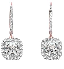 18K Rose Gold Plated - Square Shape