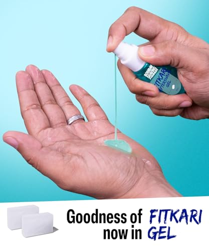 Image of Bombay Shaving Company Fitkari Aftershave Gel (30ml) | Alum and Aloe Vera with Cooling Effect | No Residue | Face & Body Use | Travel Friendly