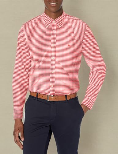 Image of Brooks Brothers Men's Non-Iron Long Sleeve Button Down Sport Shirt