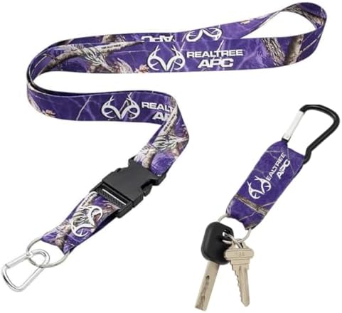Purple APC Camo Keychain with Carabiner Keychain Combo, Outdoor Accessories image 2