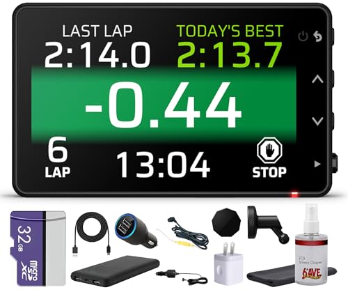 Garmin Catalyst 2 Race Track Driving Performance Optimizer On-Track Coaching True Optimal Lap Technology Detailed Performance Data Review Bundle with Accessories