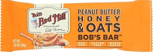 Image of Bob's Red Mill Peanut Butter Honey & Oats Snack Bar, 12 bars