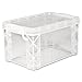 Advantus 40307 Super Stacker Storage Boxes, Hold 400 3 x 5 Cards, Plastic, Clear