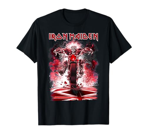 Iron Maiden Eddie Bike Camiseta