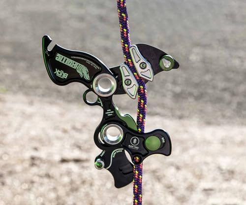 Buckingham Throttle Rope Ascender & Descender, Professional Climbing & Work Positioning Device, Smooth Controlled Operation, Midline Attachable - Thumbnail 3