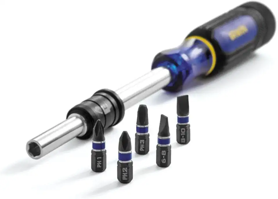 Irwin Tools 1948779 Chave de fenda com 5 pontas de impacto