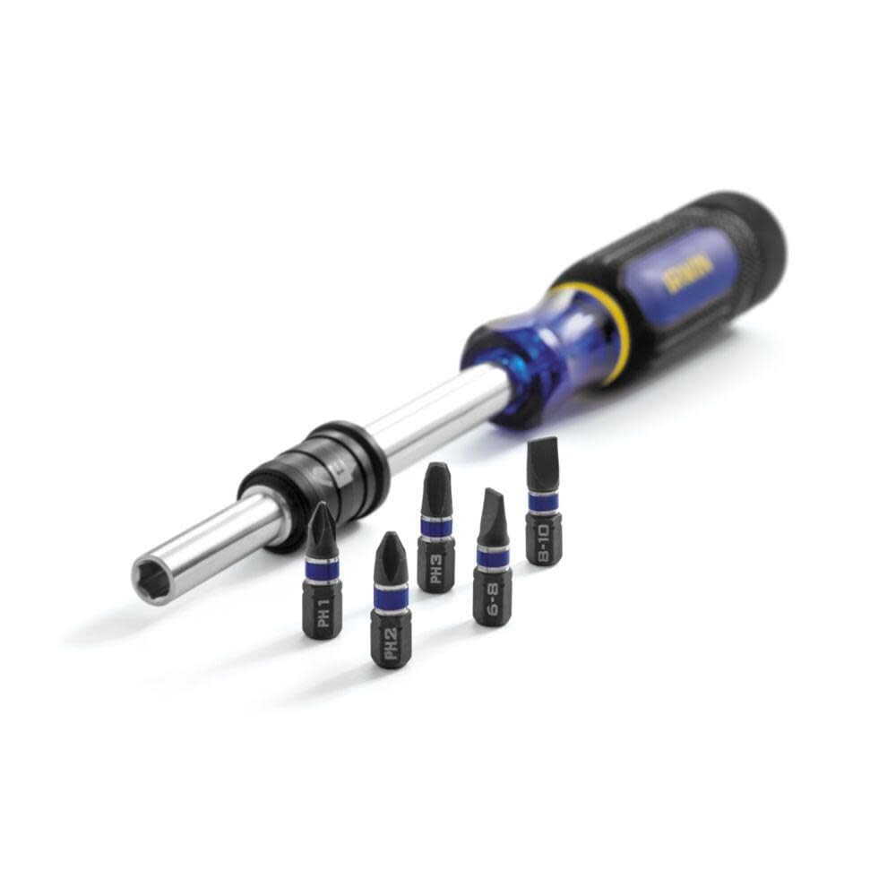 Tournevis IRWIN 1948779 avec 5 embouts Impact de haute précision