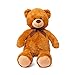peluche orso gigante Orso peluche gigante 80 cm san valentino bianco beige marrone peluche san valentino orsacchiotto orsacchiotti piccoli peluche 80 cm (Marrone)