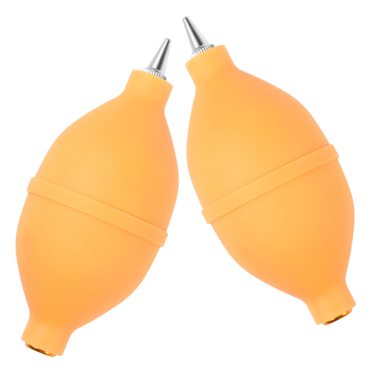 CIYODO 2pcs Silicone Air Blower Camera Lens Blower Cleaner Blower Keyboard Cleaner Bulb Lens Blower Remover Keyboard Dust Cleaner Air Pix Light Bulb Camera Cleaning Bulb Yellow