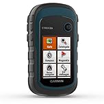Garmin eTrex 22x – Robustes, wasserdichtes GPS-Outdoor-Navi mit 2,2" (5,6 cm) Farbdisplay mit Tastenbedienung, vorinstallierter TopoActive-Europakarte und 25 Std Akkulaufzeit