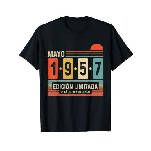 65 Años Mayo 1957 Leyenda Regalo 65 Cumpleaños Camiseta