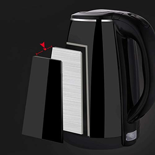 Hervidor eléctrico acero inoxidable 1500W 3.5L negro miniatura 4