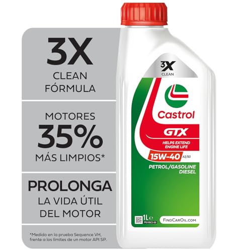 Castrol GTX Aceite de Motor 15W-40 1L