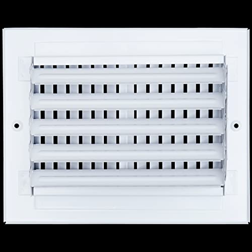 Snapklik.com : 8W X 6H Duct Opening Size 2 Way Steel Air Supply ...