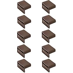 cyclingcolors 10x Soportes para Listones de Cama 53mm 55mm Tapas de plástico somier Madera