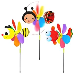 Darryy DR-WM01 Wiatraczki Ogrodowe 3 Sztuki