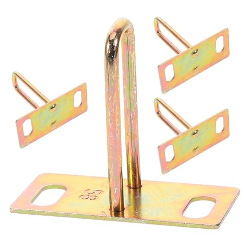 Gancho de bloqueo para scooter de metal dorado set de 4 piezas para moto