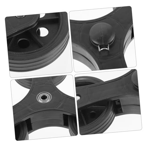 Roues triangulaires de rechange stables et durables pour diables - 4