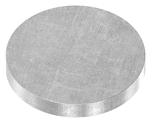 Fenau | Plaque inox brut ronde sur mesure | Ø 30x4 mm | Acier S235JR, brut Cover