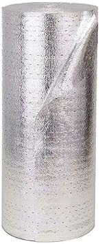 Perforated Reflective Foam 3MM Insulation House WRAP Radiant Barrier 48" X 10ft